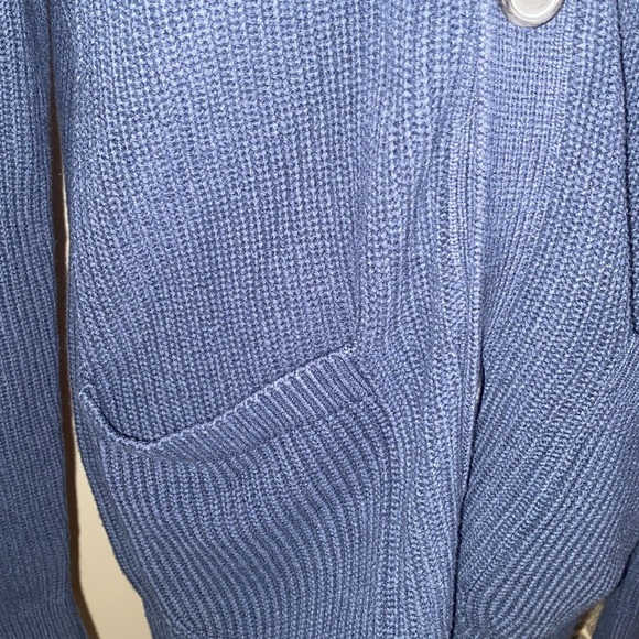 Express 100% cotton button up collared cardigan sweater - Picture 7 of 11
